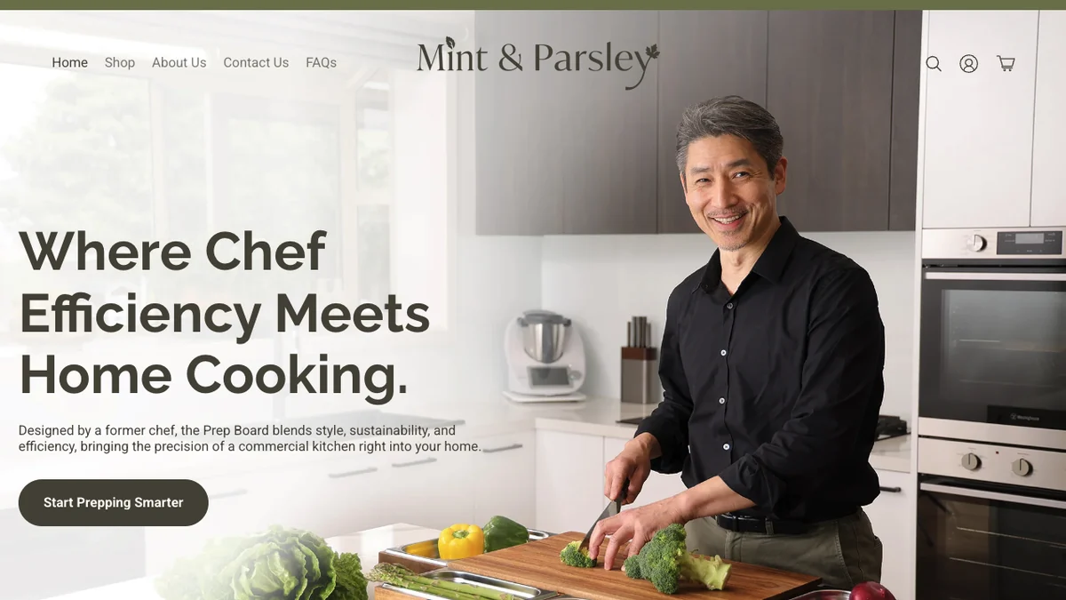 Mint & Parsley store